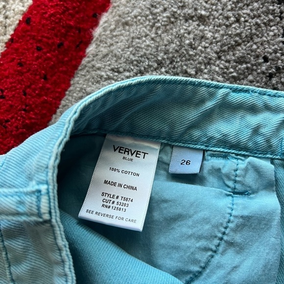 Vervet Blue Label Light Blue Carpenter Straightleg Jeans - Picture 5 of 5